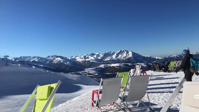 Appart Station De Ski Peyragudes Versant Les Agudes - 6 Pers Gouaux-de-Larboust Exterior photo